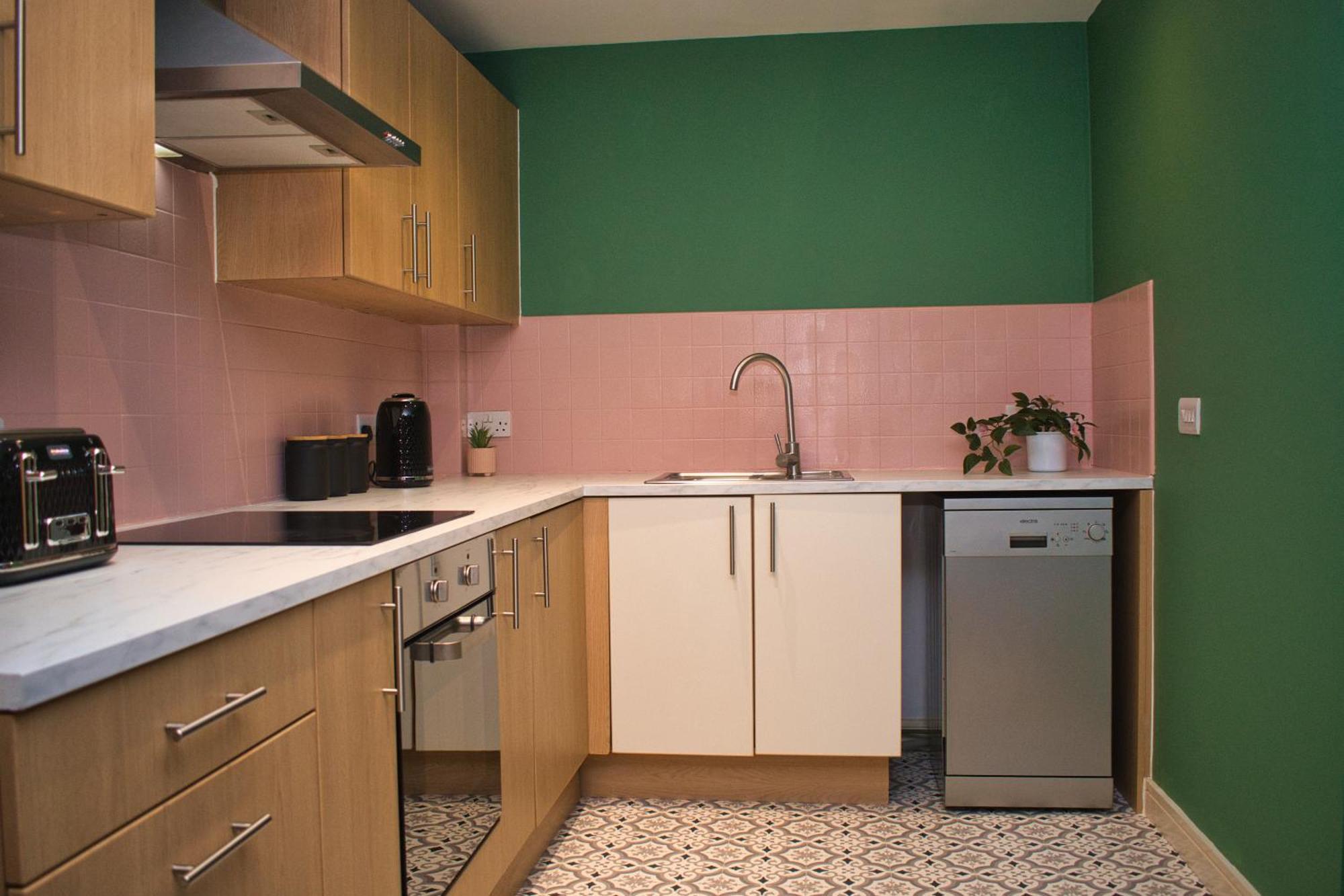 Spacious City Centre Apt - Free Parking - Ao Arena Mánchester Exterior foto